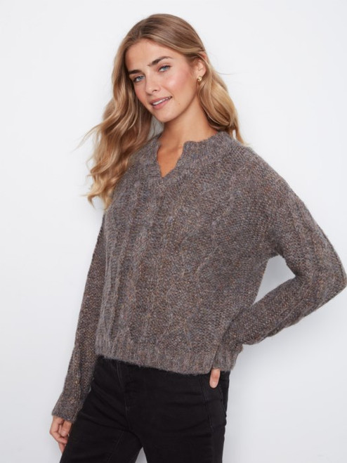 Metallic Wood Top