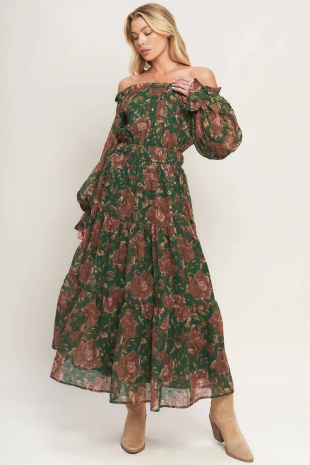 Glenda Floral Dress