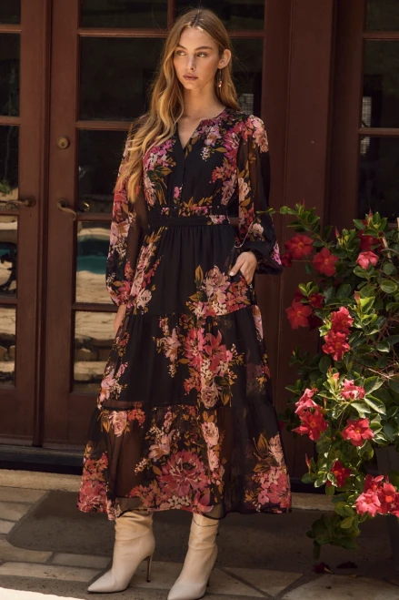 Sadie Chiffon Dress