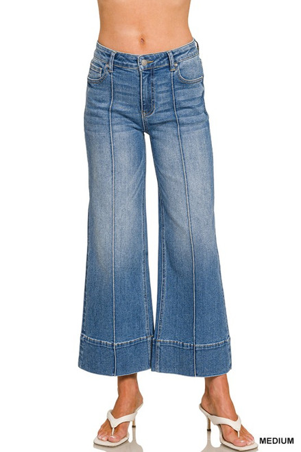 Gwen Crop Pintuck