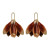 Caramel Gold Dipped Earrings