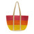 Bright Colorblock Jute Tote