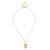 Pink Pendance Chain Necklace