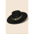 Fedora Hat Embroidered Strap