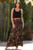 Floral Black Pant