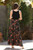 Floral Black Pant