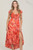 Scarlet Criss Cross Maxi