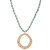 Circle Stone Necklace