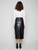 Faux Leather Midi Skirt