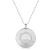 Pave Round Necklace