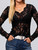 Jen Vneck Lace Top