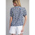 Style Blue Leo Top