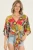 Tropical Front Tie Top