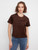 Faux Suede Top