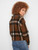 CB Plaid Zip Cardi