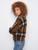 CB Plaid Zip Cardi