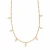 Beaded Pave Cross Necklace