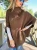 Cape Cardi Dk Brown