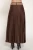 Belted Faux Suede Skirt