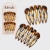 French Hair Combs Torti 2 pc