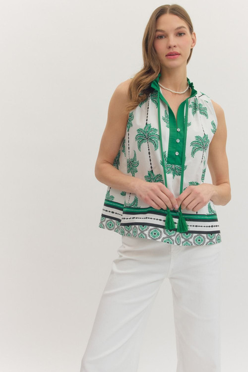 Tassel Tie Blouse - Scout and Molly's North Bethesda