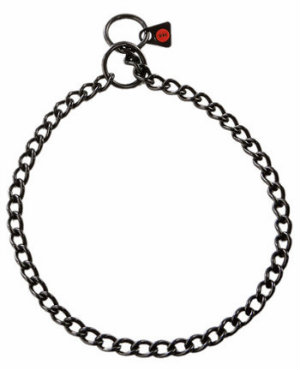 Sprenger Black Stainless Choke Collar 2.5MM