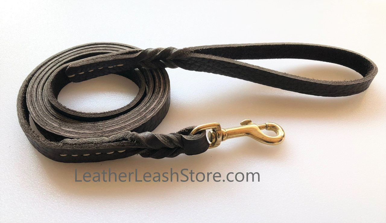 Soft Leather Leash