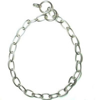 Short link ss fur saver dog collar