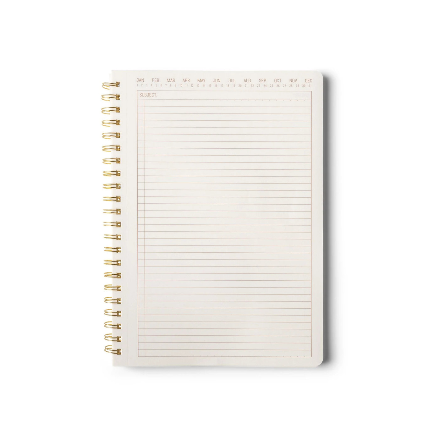 DesignWorks Ink spiral notebook - A5 LINED