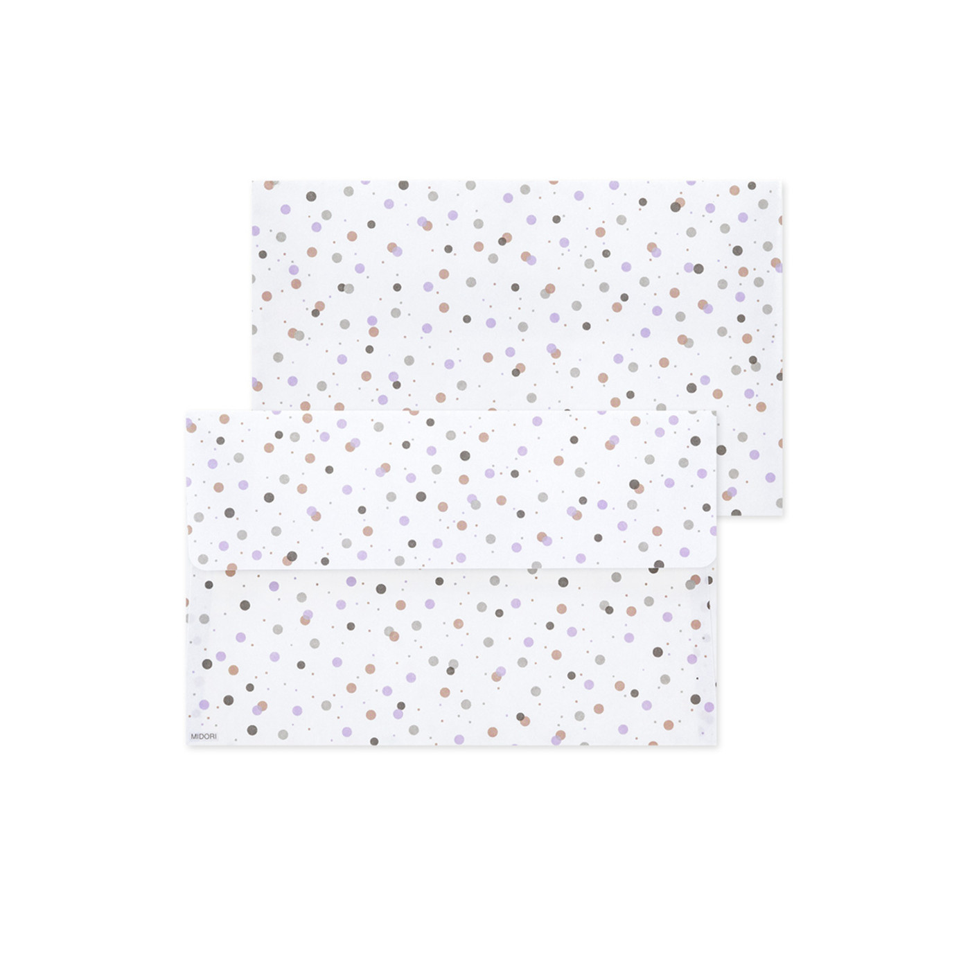 Midori letter paper & envelope set - dot