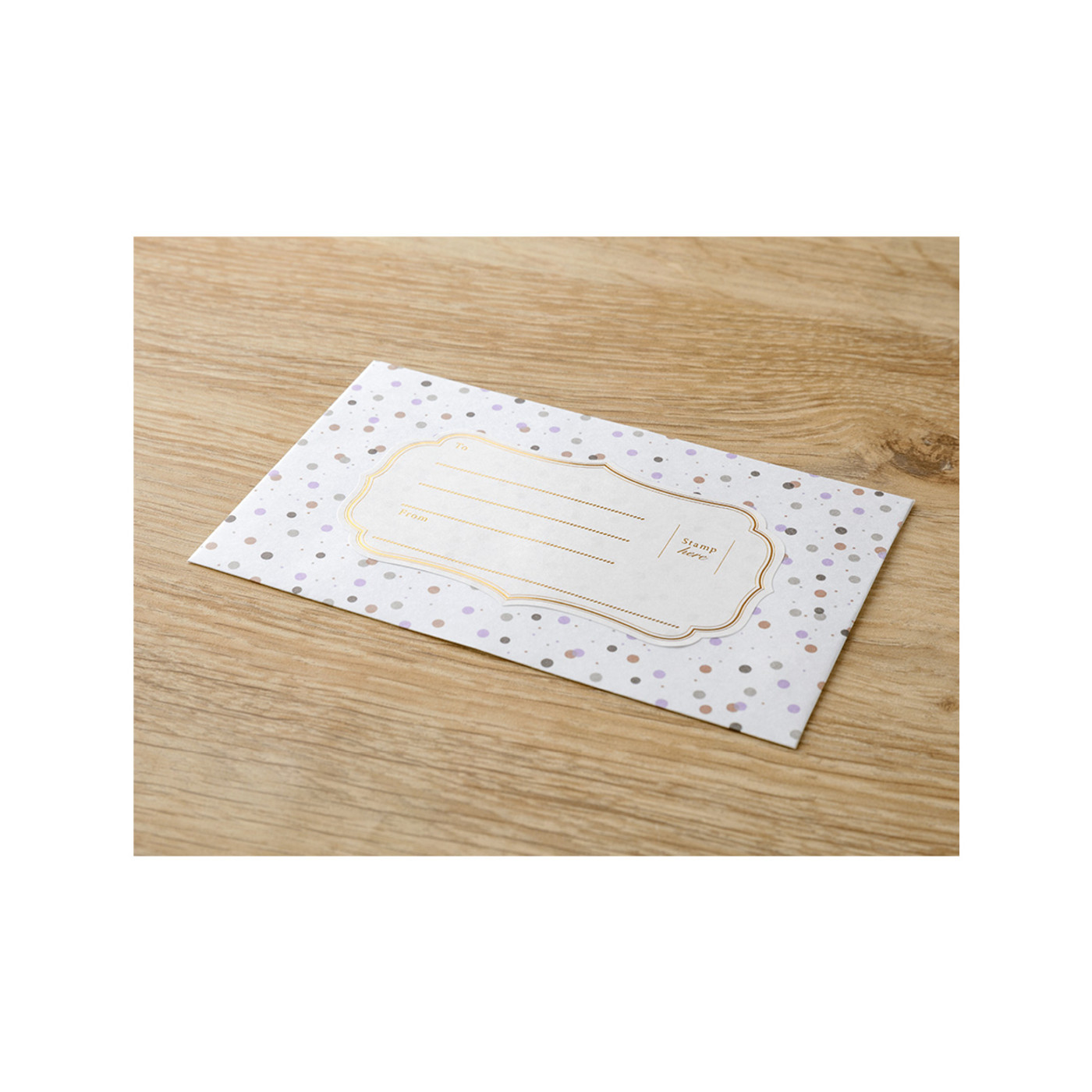Midori letter paper & envelope set - dot