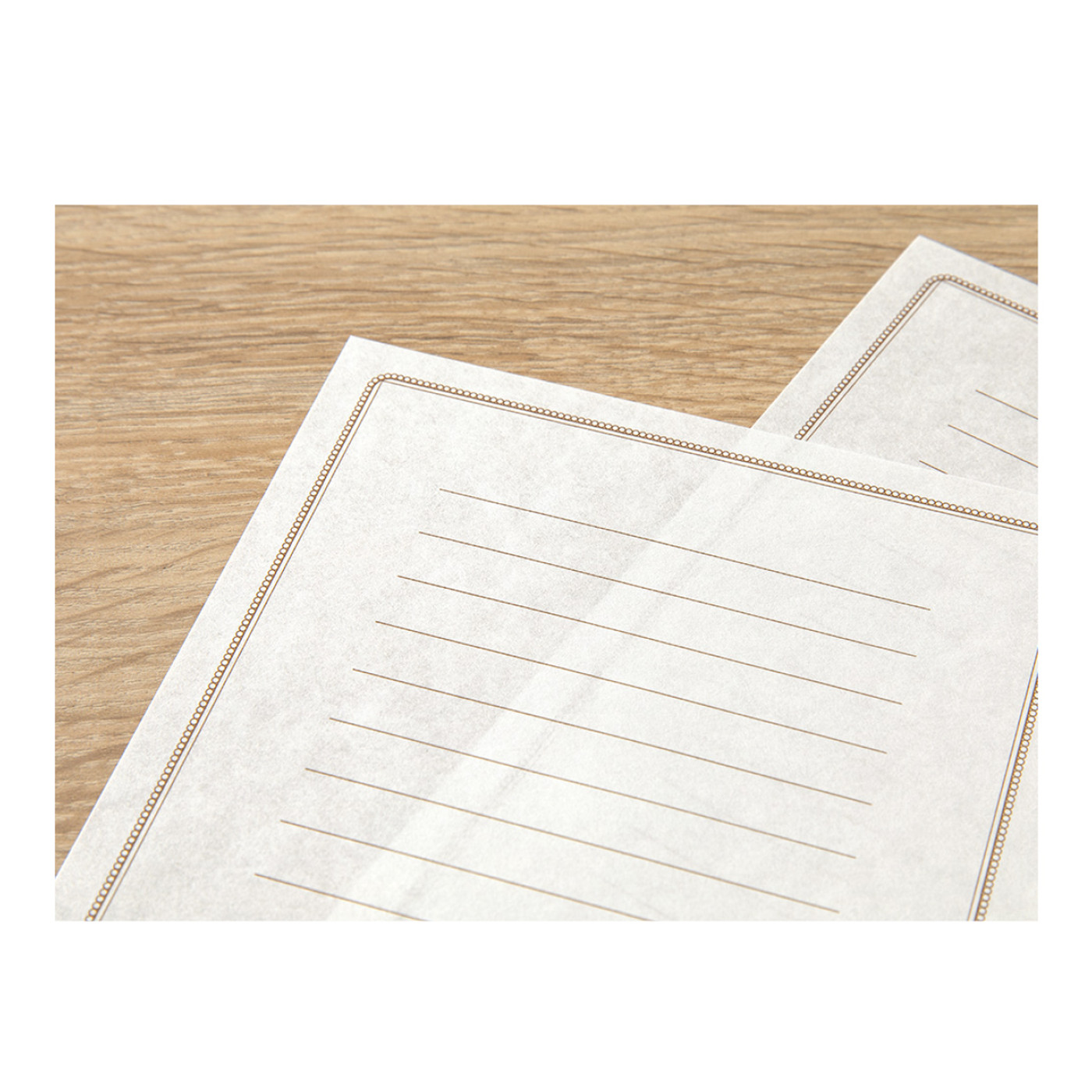 Midori letter paper & envelope set - marble