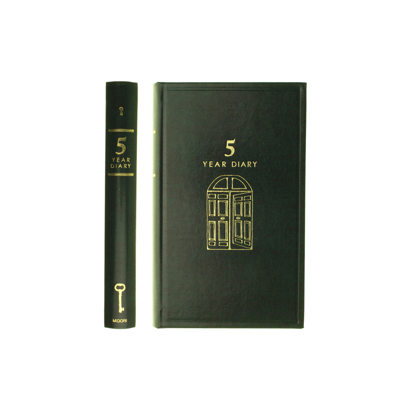 Midori 5 Year diary - recycled leather - Limited Edition