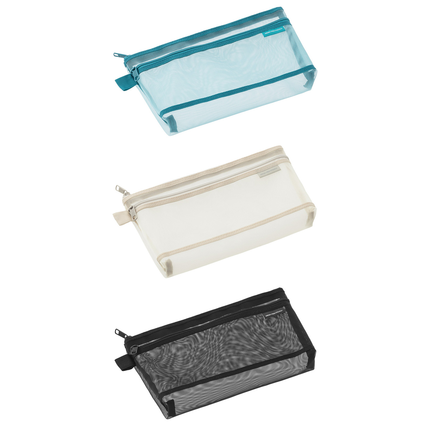 Midori mesh pencil pouch