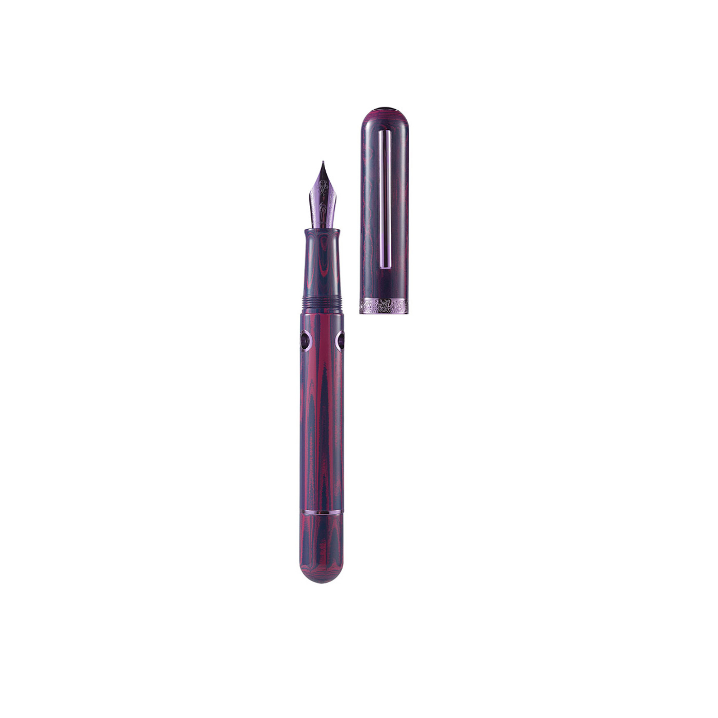 Nahvalur Nautilus fountain pen - Anthias Violet (limited edition)