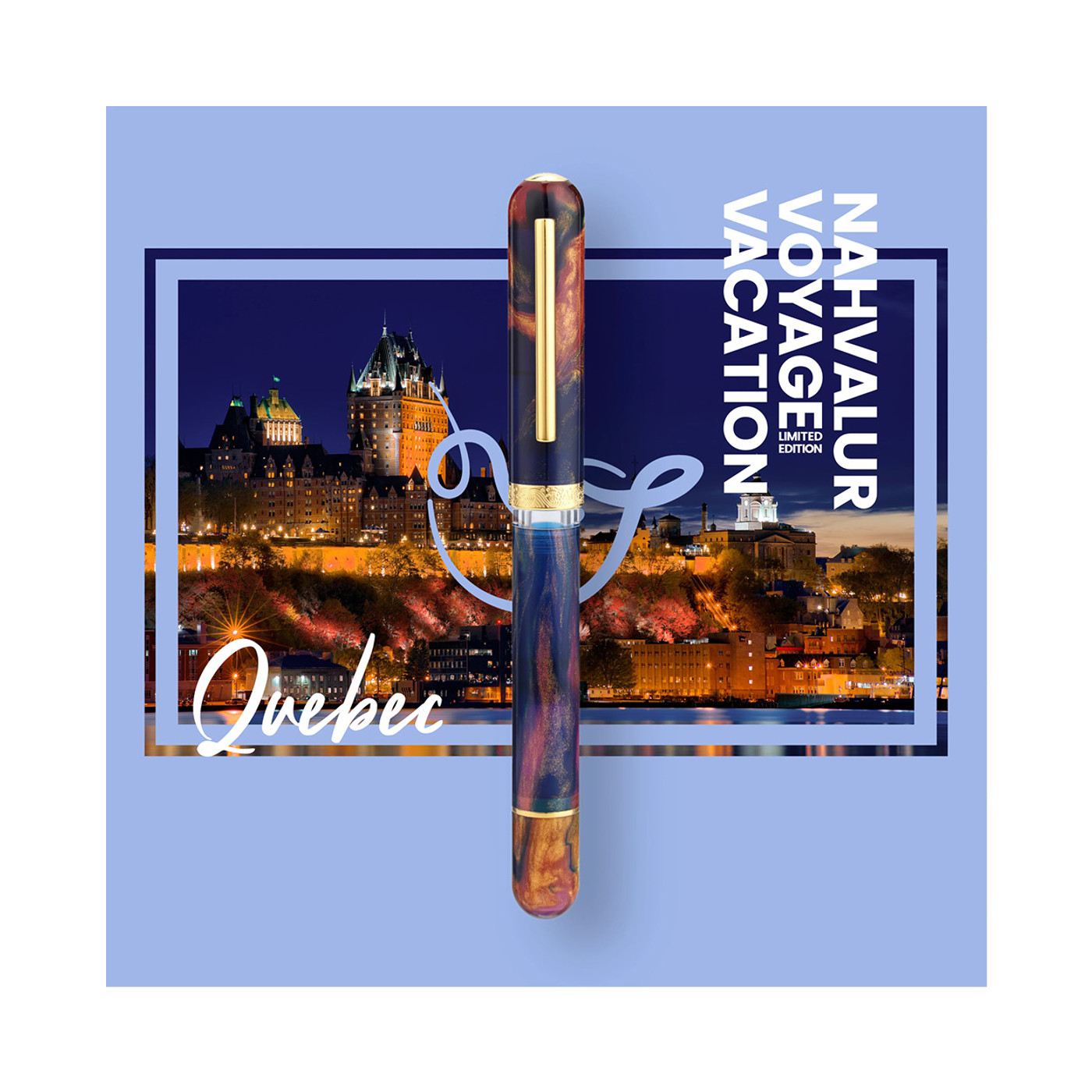 Nahvalur Voyage fountain pen - Quebec