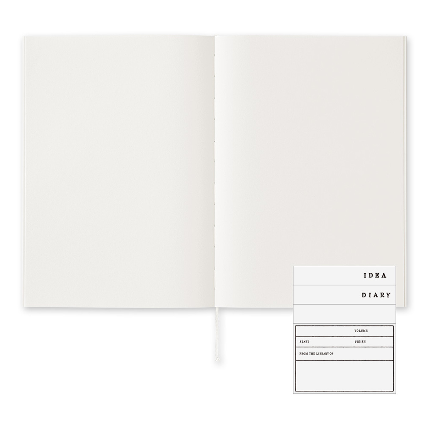 MD Paper notebook cotton - A5 - BLANK