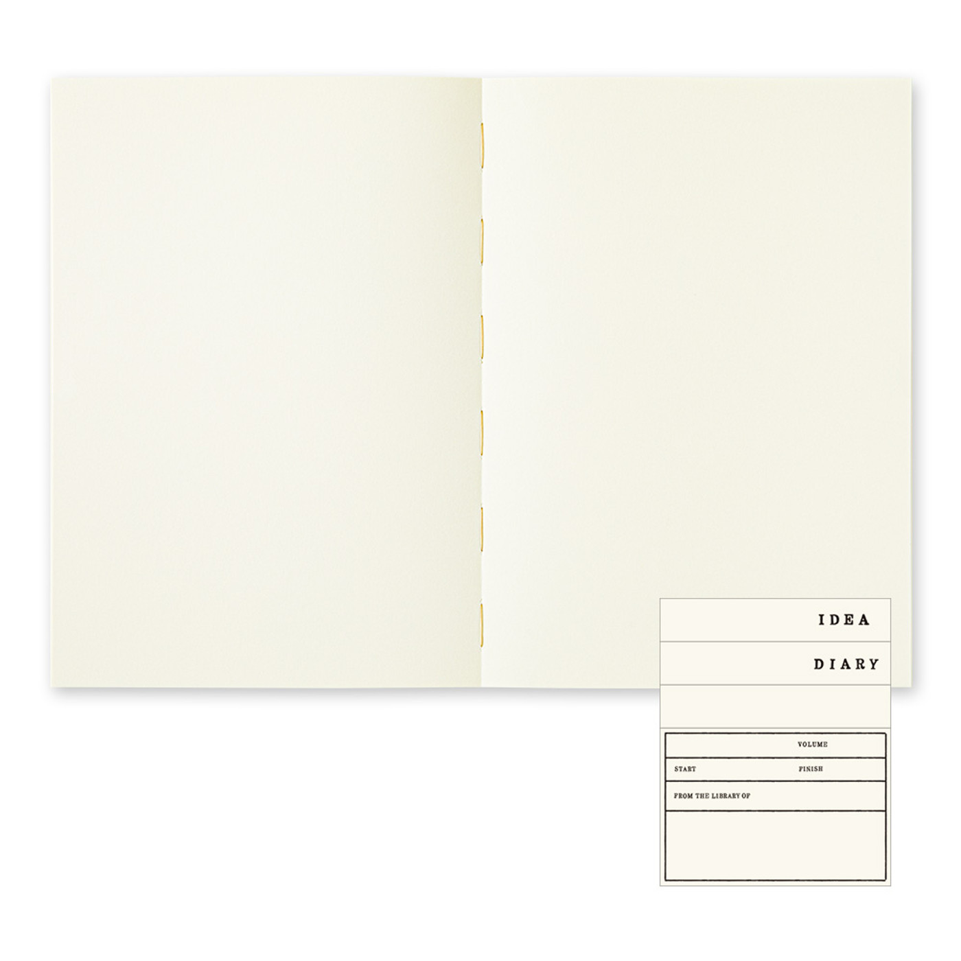 MD Paper notebook - A5 - BLANK - thick