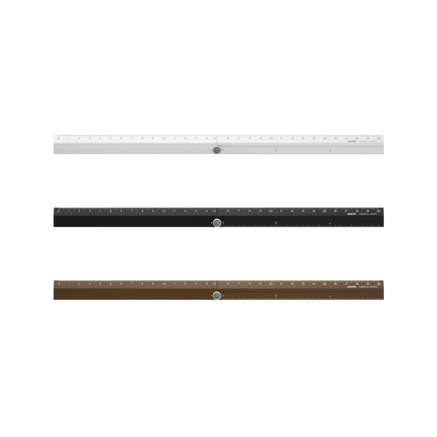 Midori Aluminium extending multi ruler