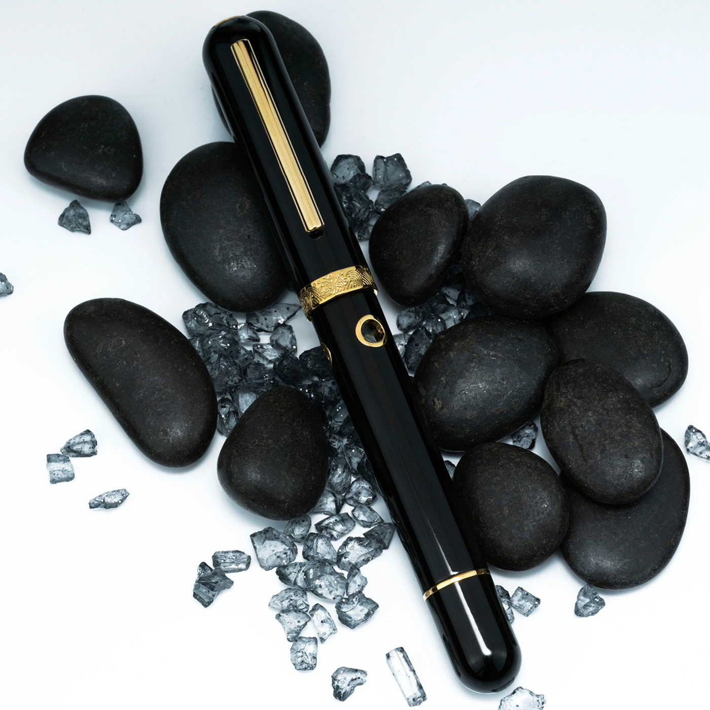 Nahvalur Nautilus fountain pen - Cephalopod - (gold)