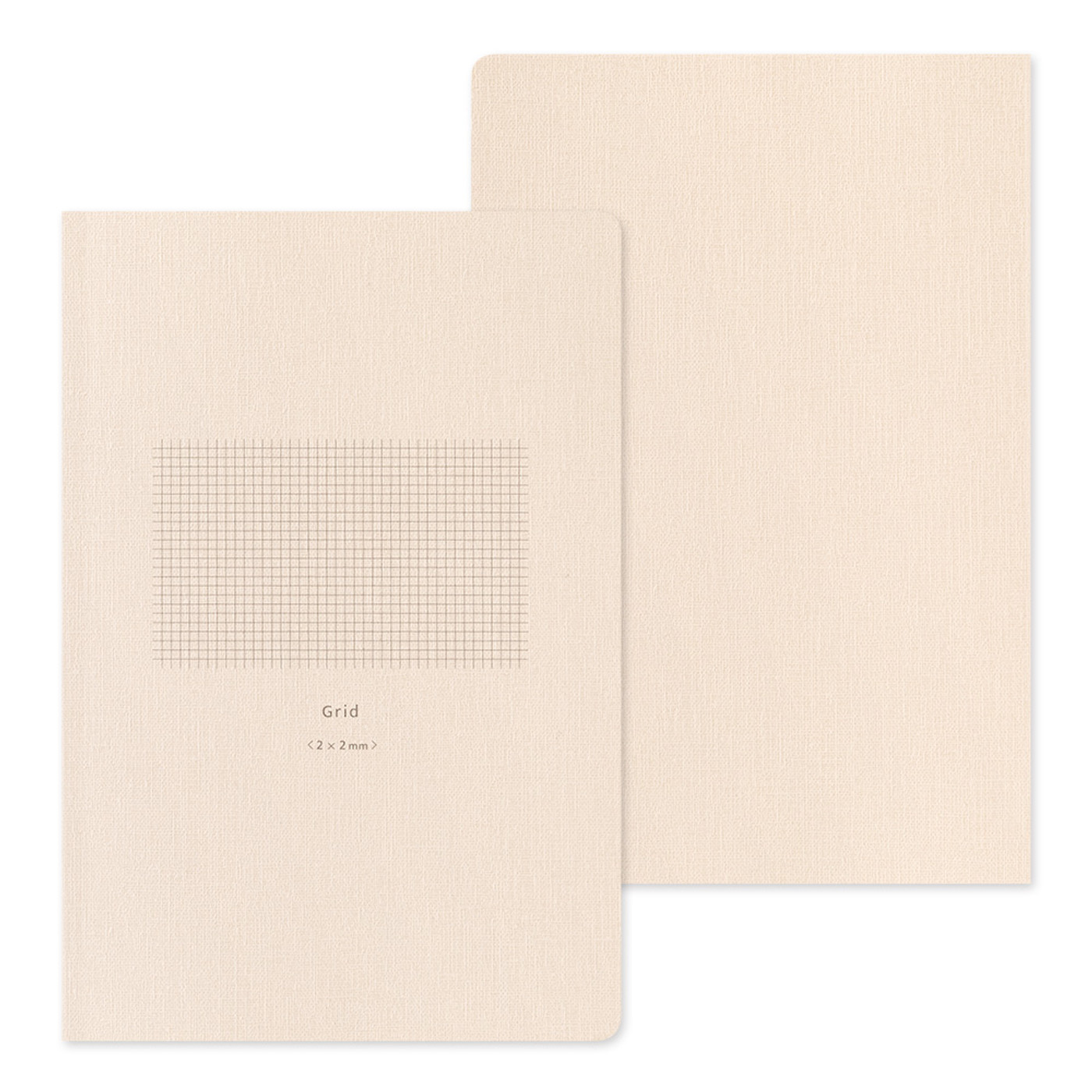 Midori Yuru Log Notebook B6 - 2 x 2mm Squared