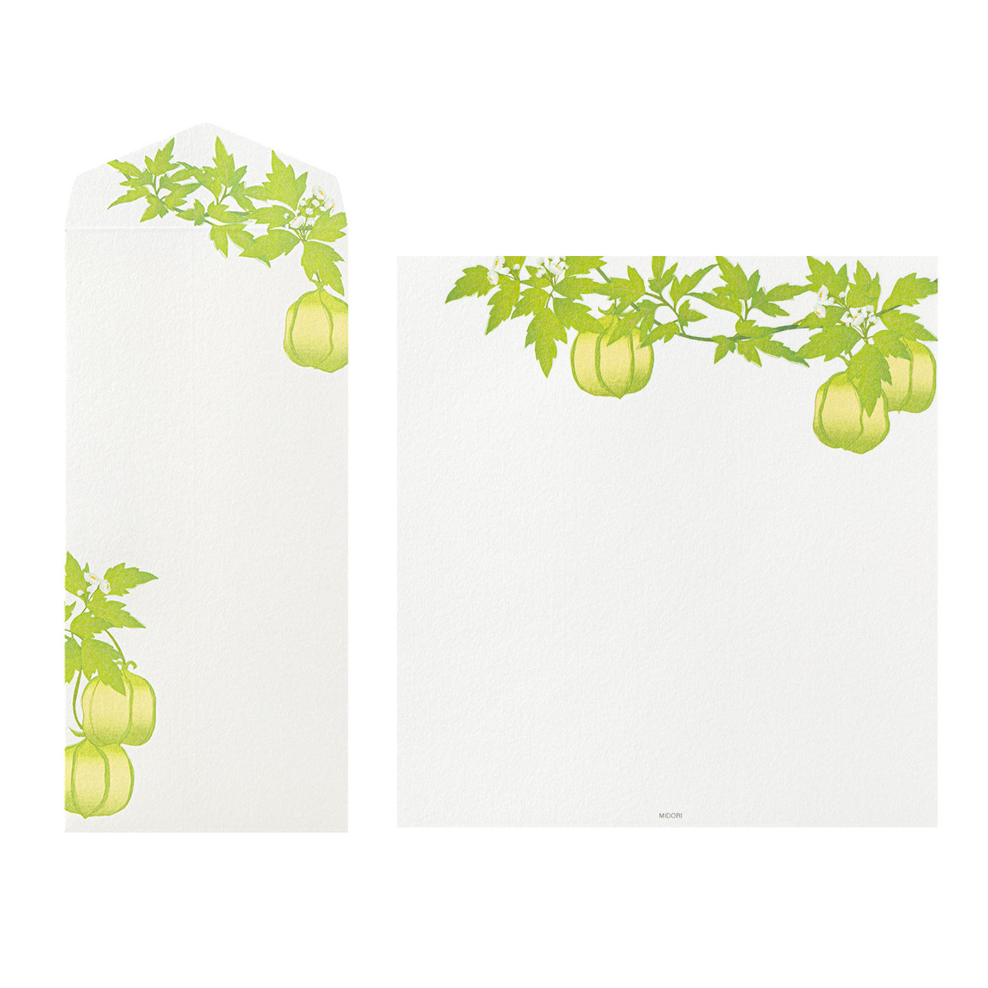 Midori Kami letter writing set - (s4) summer flowers