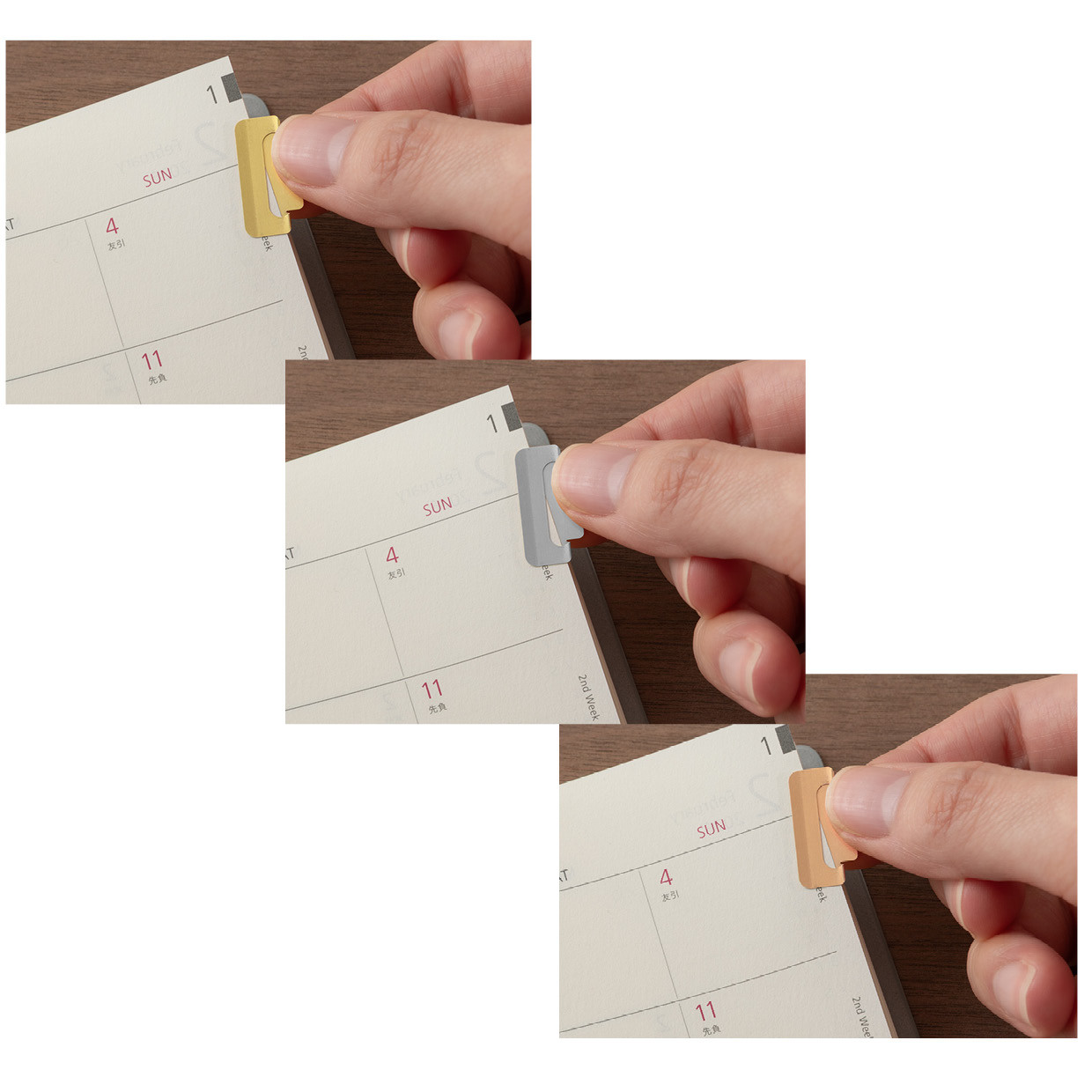 Midori index clips - medium