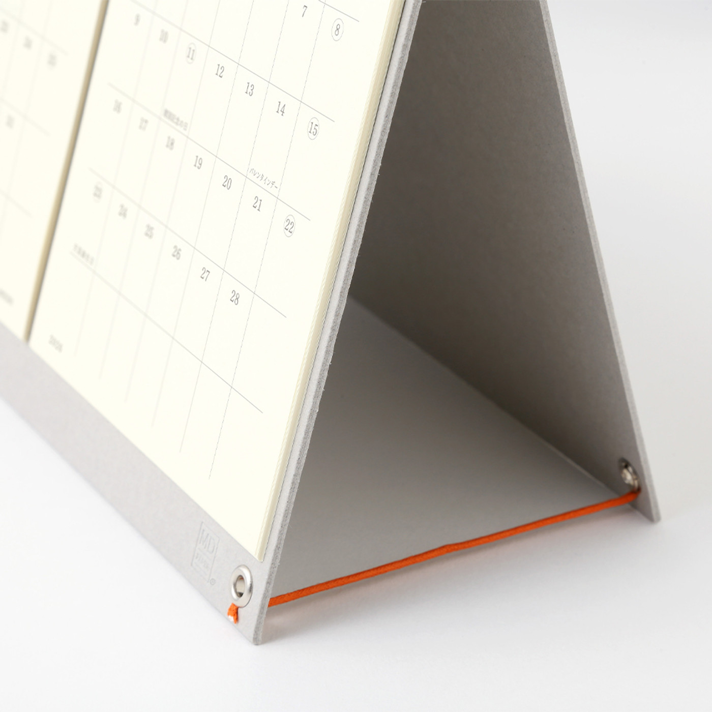 MD Paper 2026 desk calendar - monthly twin