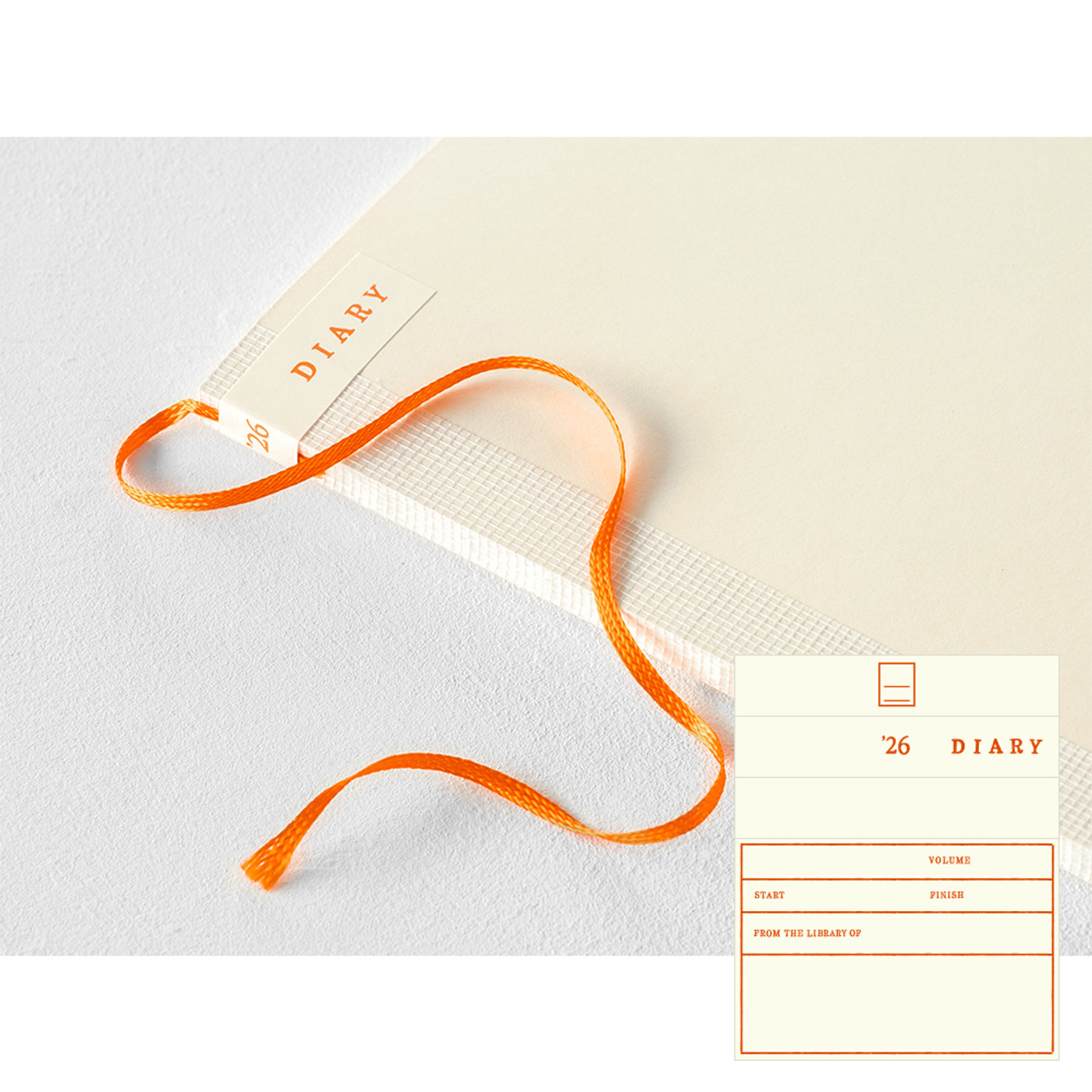 MD Paper 2026 Notebook diary - A4 variant thin - SQUARED