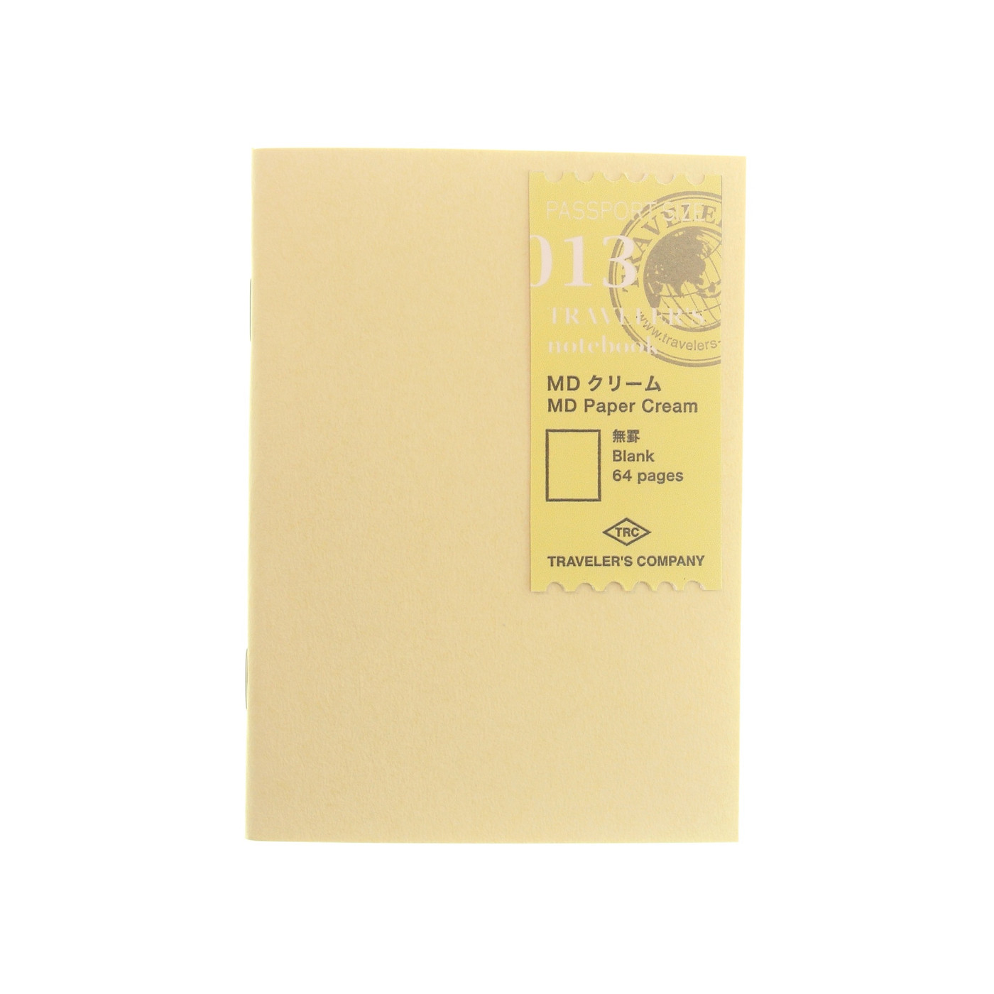 TRAVELER'S notebook 013 MD Cream Paper Passport Size