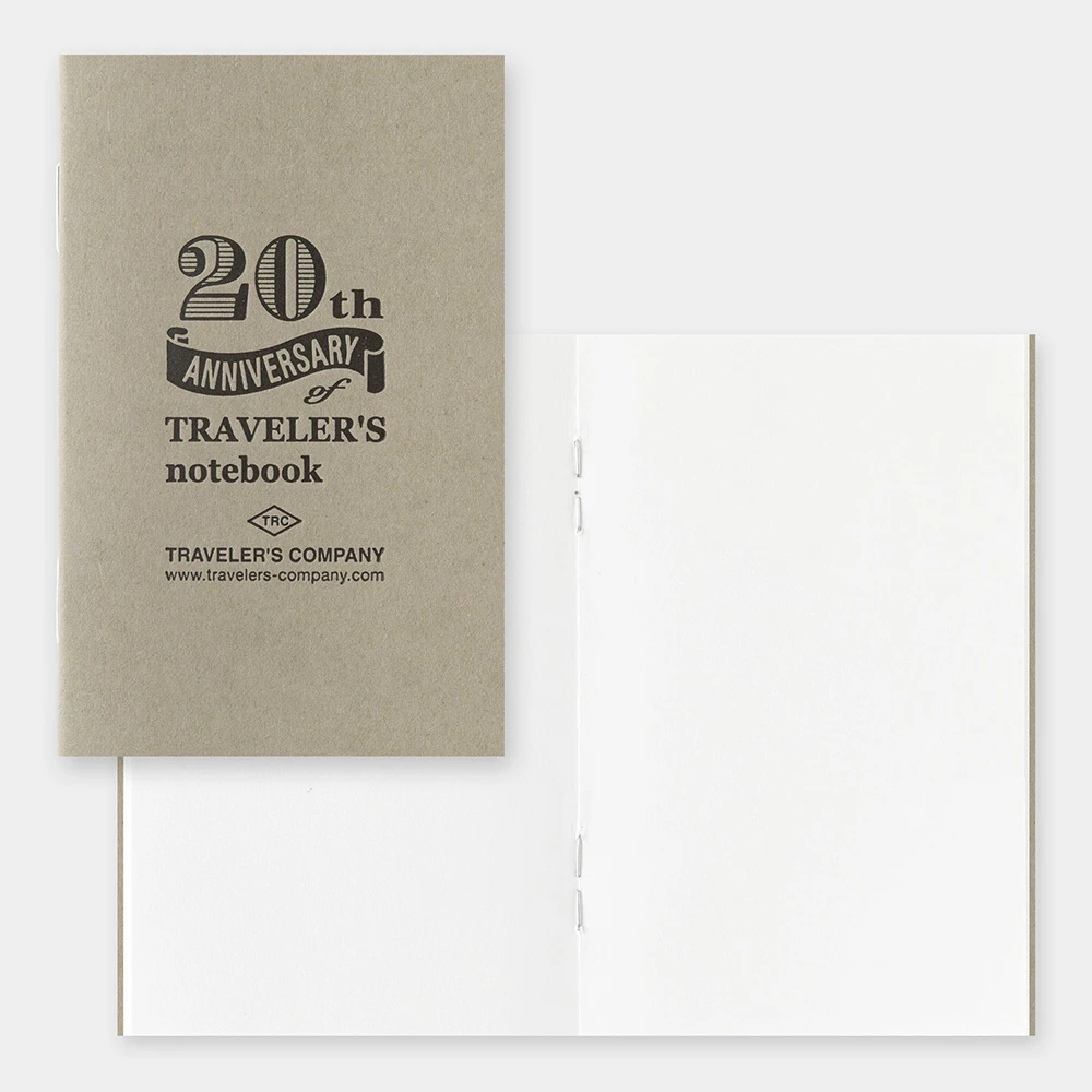TRAVELER'S notebook Card Size 20th Anniversary Set - Brown