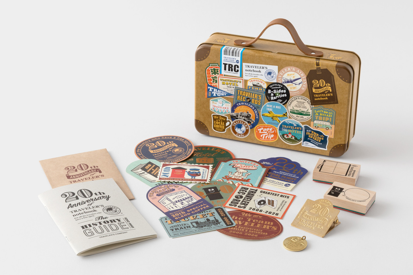 TRAVELER'S notebook 20th anniversary Customization Set