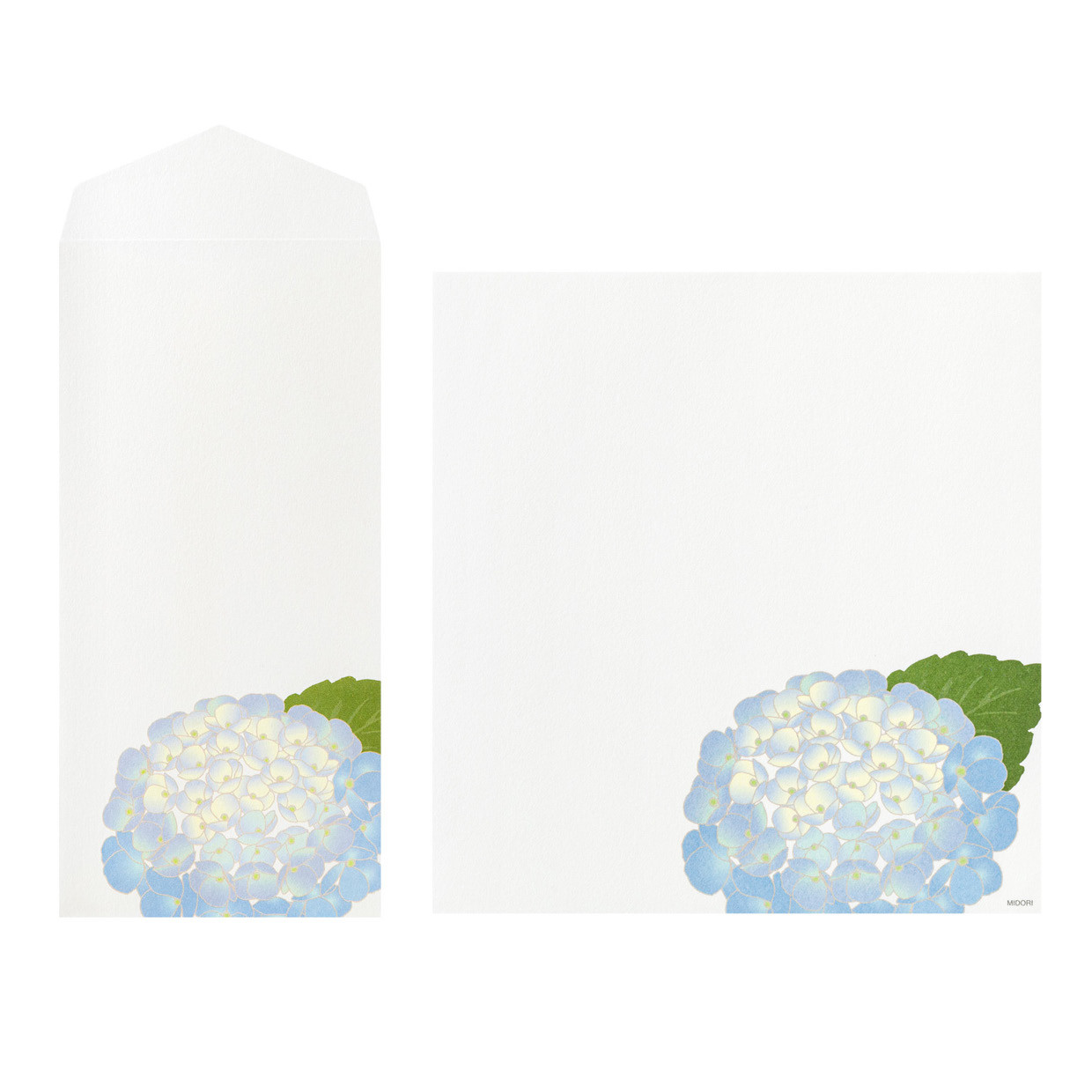 Midori Kami letter writing set - (s5) summer flowers