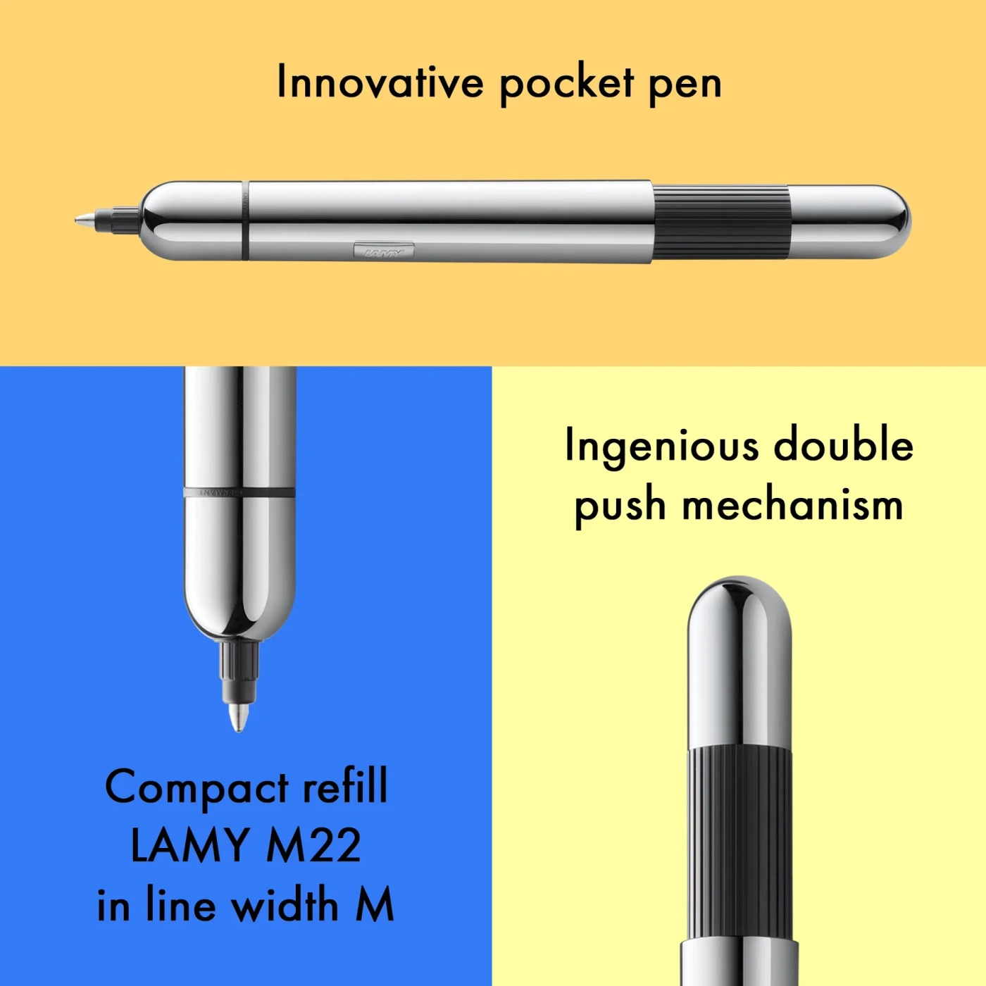 Lamy Pico ballpoint pen - chrome